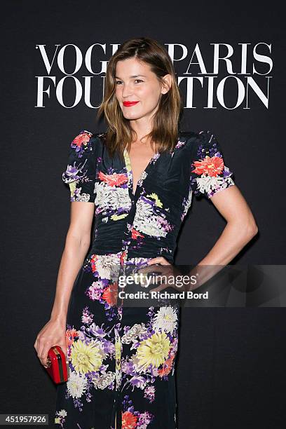 Hanneli Mustaparta attends the Vogue Foundation Gala as part of Paris Fashion Week at Palais Galliera on July 9, 2014 in Paris, France.