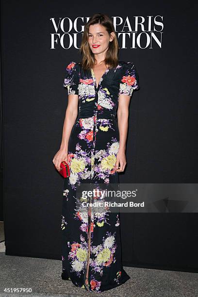 Hanneli Mustaparta attends the Vogue Foundation Gala as part of Paris Fashion Week at Palais Galliera on July 9, 2014 in Paris, France.