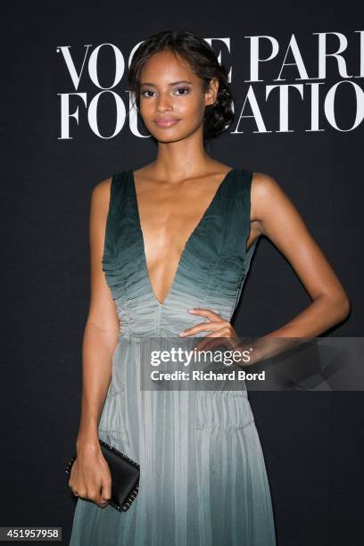 Malaika Firth attends the Vogue Foundation Gala as part of Paris Fashion Week at Palais Galliera on July 9, 2014 in Paris, France.