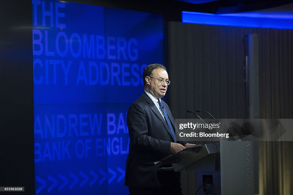 Bank Of England's Andrew Bailey Speaks Ahead Of Interest Rate Decision