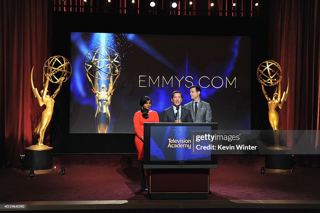 66th Primetime Emmy Awards Nominations