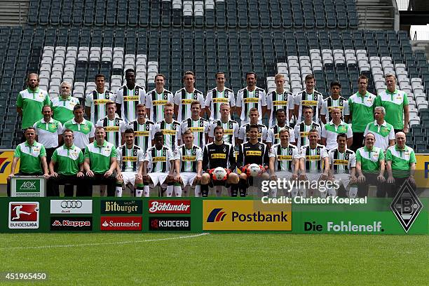 Athletic coach Chris Weigl, doctor Heribert Ditzel, Alvaro Dominguez, Peniel Mlapa, Branimir Hrgota, Luuk de Jong, Rouel Brouwers, Martin Stranzl,...