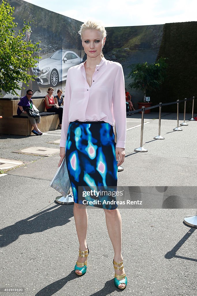 Marc Cain Arrivals - Mercedes-Benz Fashion Week Spring/Summer 2015