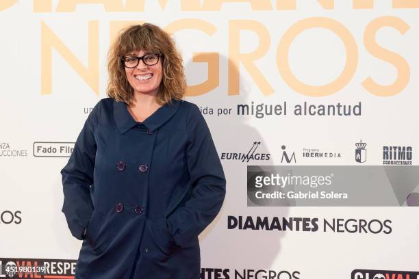 Neus Sanz attends 'Diamantes Negros' Madrid Premiere at Palafox cinema on November 25, 2013 in Madrid, Spain.