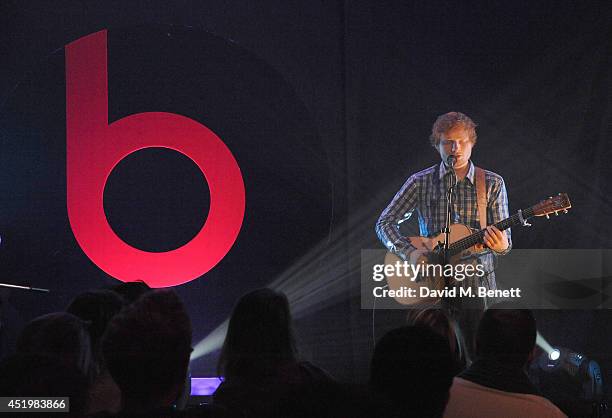 Ed Sheeran attends Beats Present: Sound Symposium on July 10, 2014 in London, England.