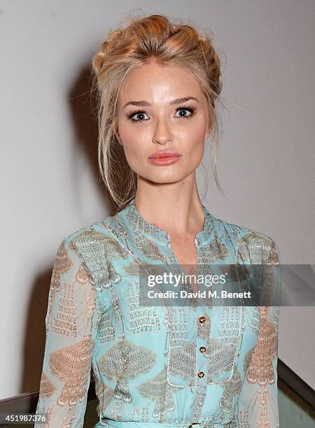 Emma Rigby attends the press night performance of "Brasil Brasileiro" at Sadler's Wells Theatre on July 10, 2014 in London, England.