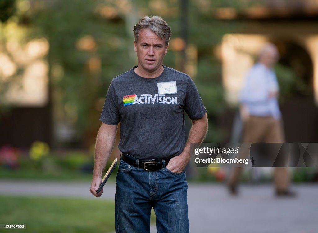 Brian Kelly, chairman of the board at Activision Blizzard, arrives to