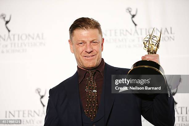 Actor Sean Bean attends the 41st International Emmy Awards at the Hilton New York on November 25, 2013 in New York City.