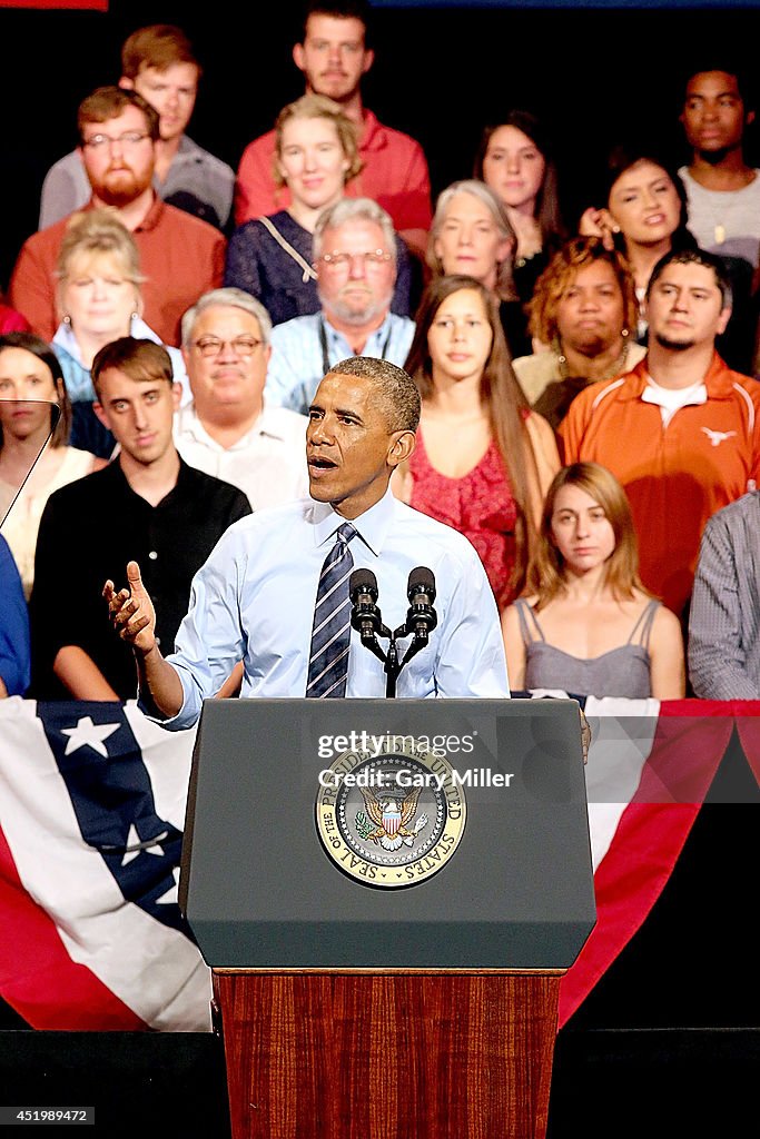 President Obama Visits Austin