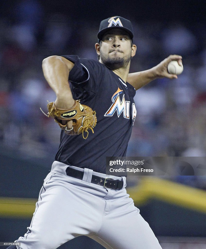 Miami Marlins v Arizona Diamondbacks