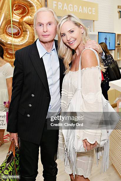 Dr. Fredric Brandt and Carmindy attend the opening of the Birchbox flagship store on July 10, 2014 in New York City.