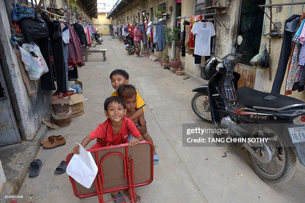 CAMBODIA-TEXTILE-SOCIAL-ECONOMY