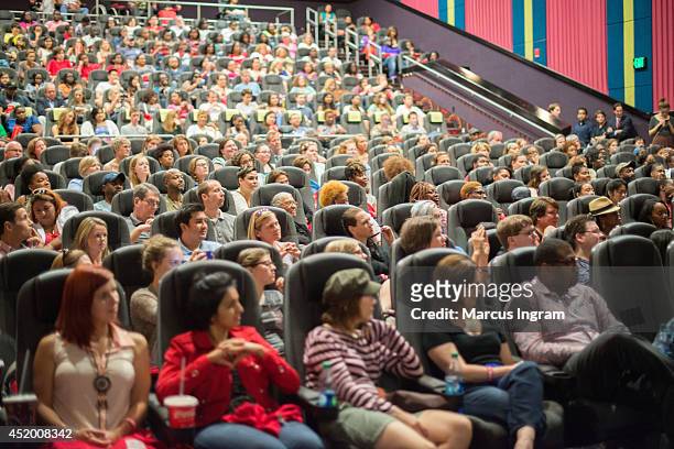 Fans attend the "Red Band Society" screening and Q & A at Regal Atlantic Station on July 10, 2014 in Atlanta, Georgia.
