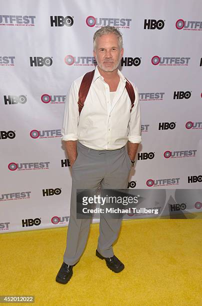 Actor Gerald McCullouch attends the 2014 Outfest Opening Night Gala of "Life Partners" at Orpheum Theatre on July 10, 2014 in Los Angeles, California.