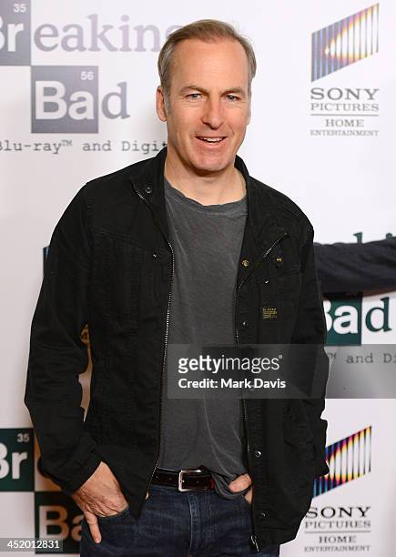 Actor Bob Odenkirk arrives at the screening of "No Half Measures: Creating The Final Season Of Breaking Bad" DVD Launch at Pacific Theatres at the...