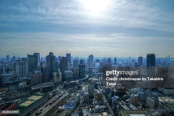 cityspace of osaka city - osaka city 個照片及圖片檔