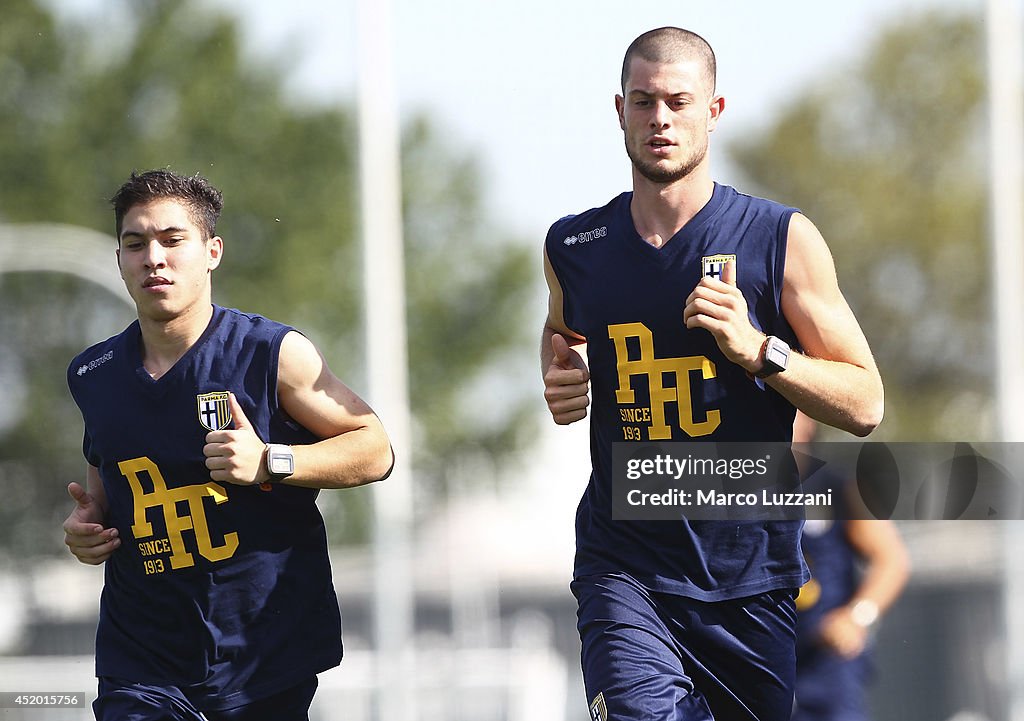 FC Parma Training Session & Press Conference