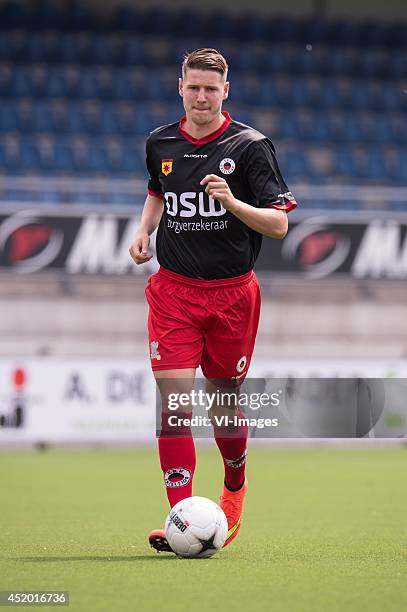 Daan Blij during the team presentation of sbv Excelsior on July 10 , 2014 at the Woudenstein stadium in Rotterdam, The Netherlands