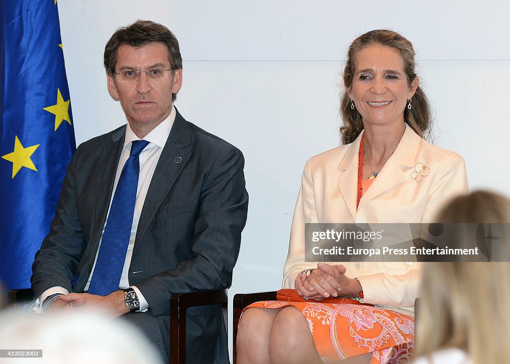 Princess Elena of Spain Attends Galicia Day In Madrid