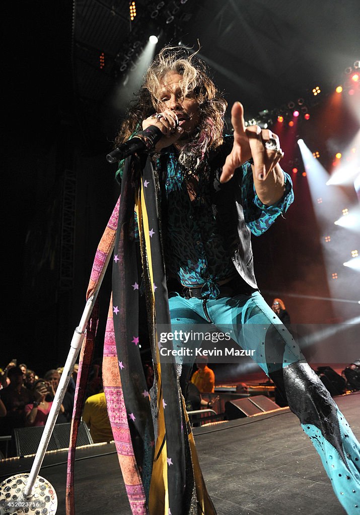 Aerosmith and Slash Perform at Nikon at Jones Beach Theater