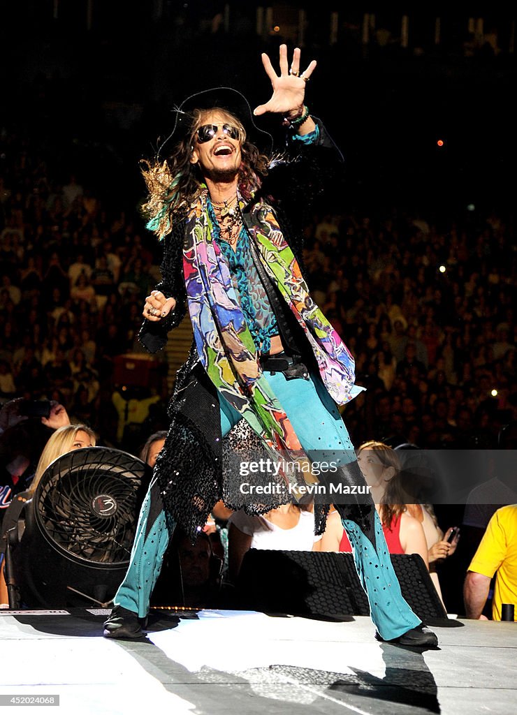 Aerosmith and Slash Perform at Nikon at Jones Beach Theater