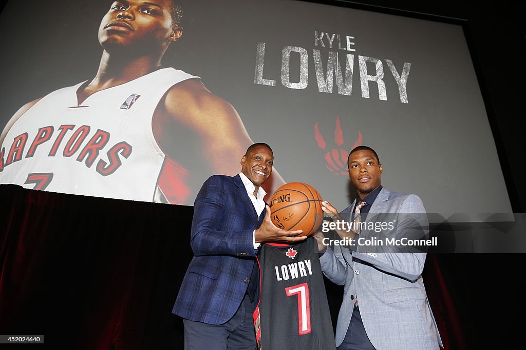 Kyle Lowry Gets Resigned to Raptors