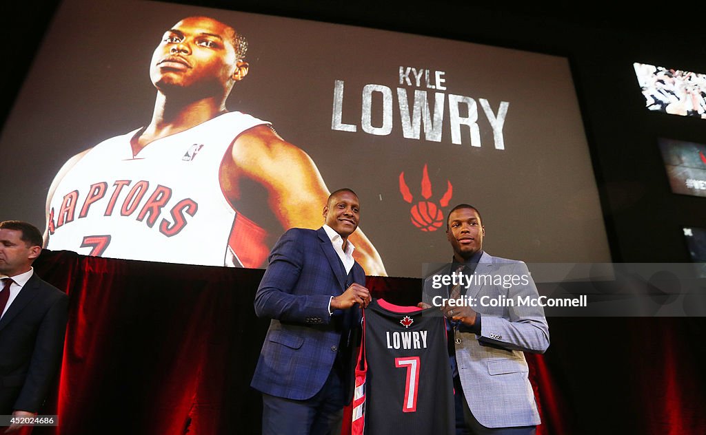 Kyle Lowry Gets Resigned to Raptors