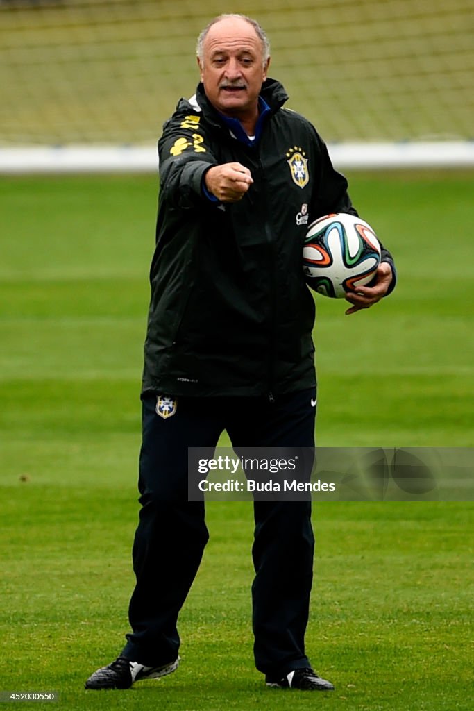 Brazil Training Session and Press Conference - 2014 FIFA World Cup