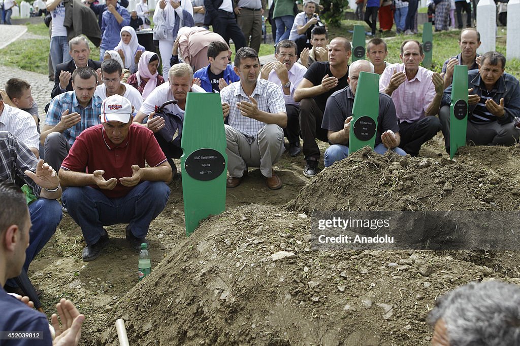 19th anniversary of Srebrenica massacre
