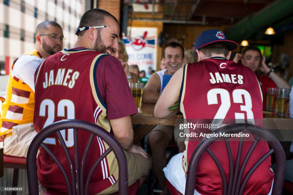 Cleveland Celebrates LeBron James Coming Home