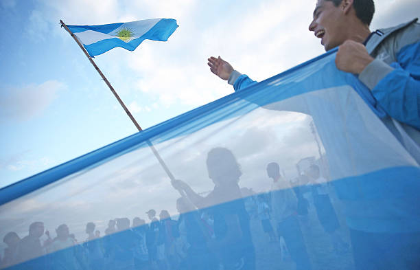 BRA: Argentine Fans Flock To Rio Ahead Of Country's Would Cup Final Against Germany