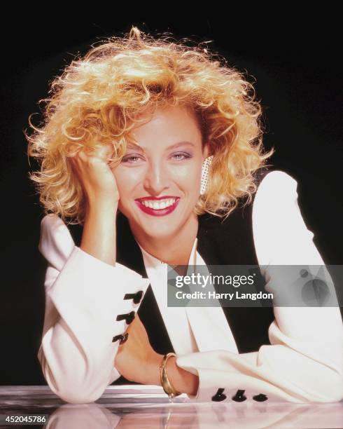 Actress Virginia Madsen poses for a portrait in 1990 in Los Angeles, California.