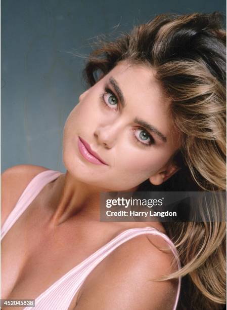 Actress Kathy Ireland poses for a portrait in 1983 in Los Angeles, California.