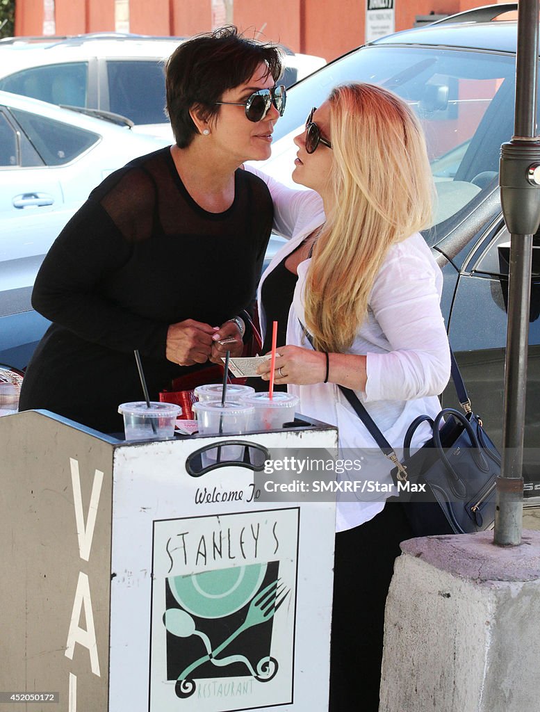 Celebrity Sightings In Los Angeles - July 11, 2014