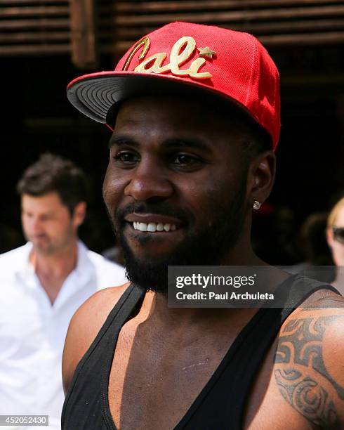 Recording Artist Jason Derulo attends Lianne La Havas performance at "Summer Sessions" at Warner Bros. Records Boutique Store on July 11, 2014 in...