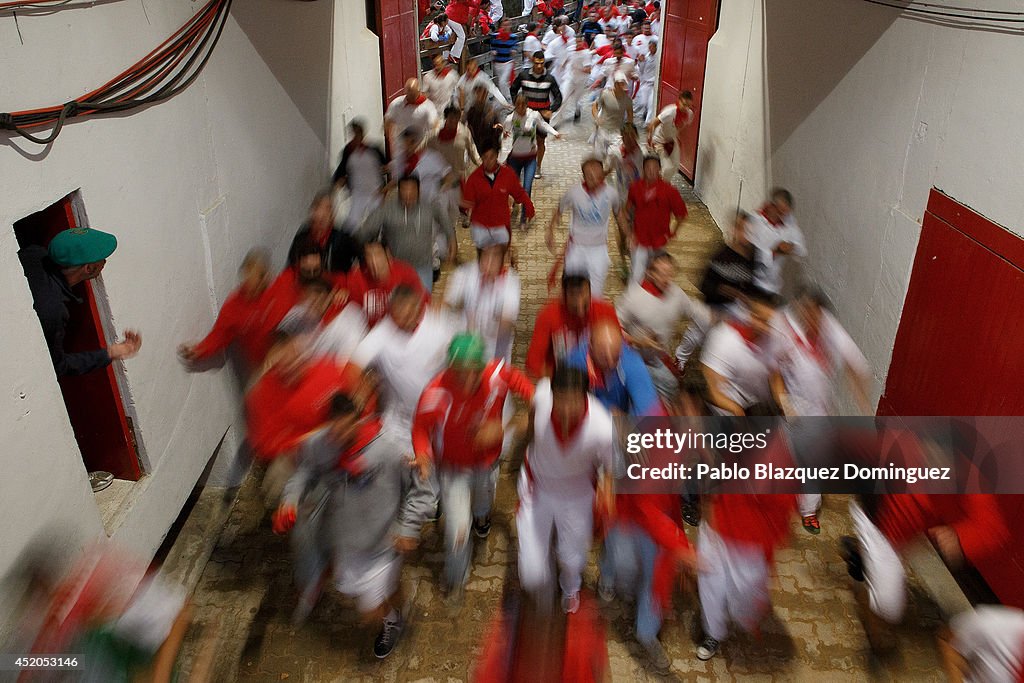 Pamplona Running Of The Bulls