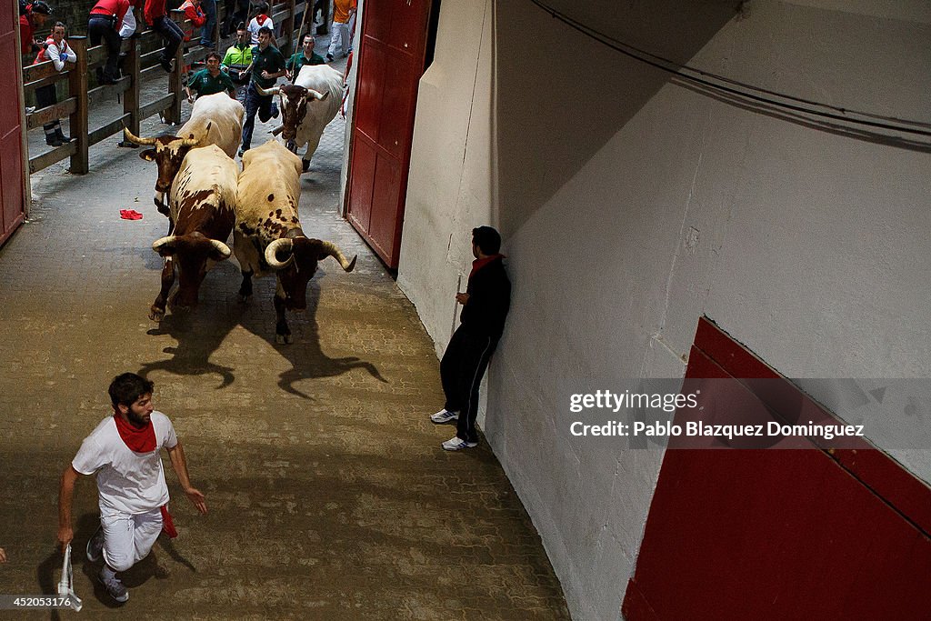 Pamplona Running Of The Bulls