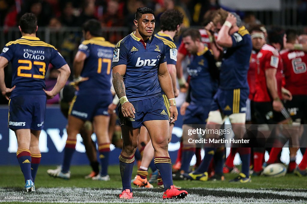 Super Rugby Rd 19 - Crusaders v Highlanders
