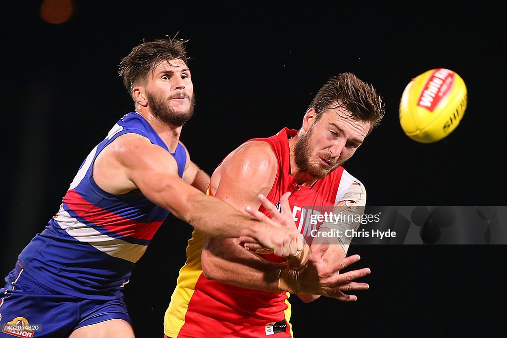 AFL Rd 17 - Western Bulldogs v Gold Coast