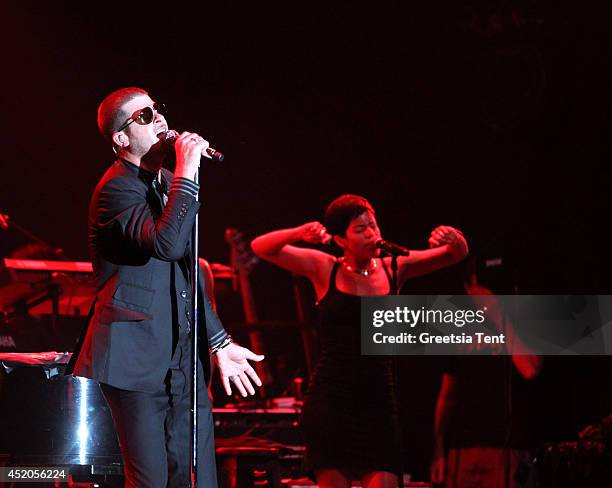 Robin Thicke performs at day one of North Sea Jazz Festival at Ahoy on July 11, 2014 in Rotterdam, Netherlands.