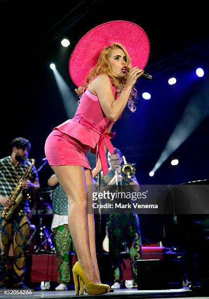 Paloma Faith performs at Day 1 of North Sea Jazz Festival at Ahoy on July 11, 2014 in Rotterdam, Netherlands.