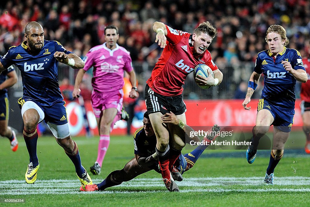 Super Rugby Rd 19 - Crusaders v Highlanders