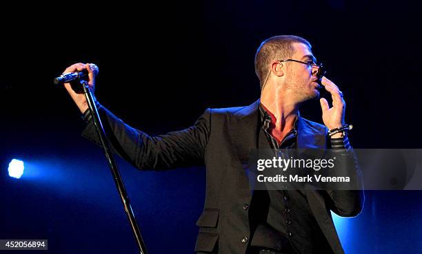 Robin Thicke performs at Day 1 of North Sea Jazz Festival at Ahoy on July 11, 2014 in Rotterdam, Netherlands.