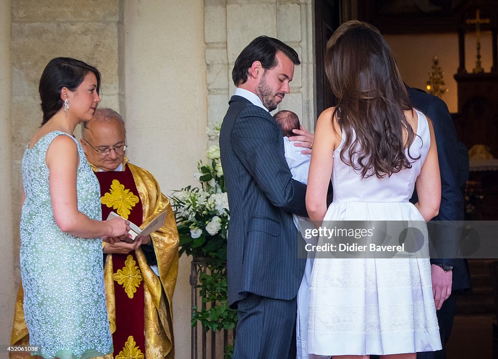 Christening Of Princess Amalia Of Luxembourg In Lorgues