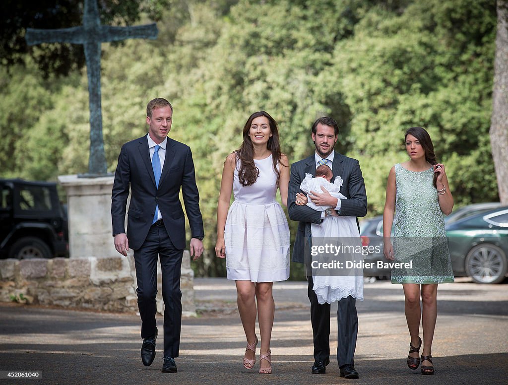 Christening Of Princess Amalia Of Luxembourg In Lorgues
