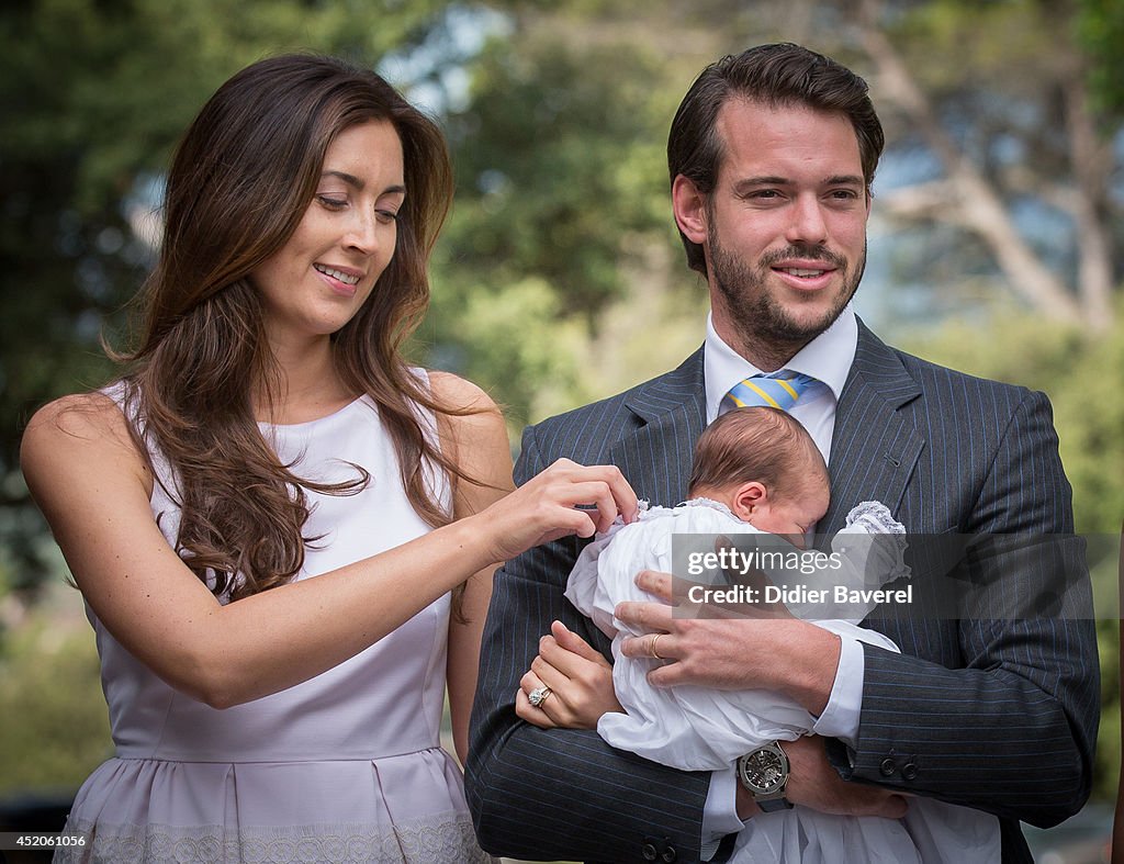 Christening Of Princess Amalia Of Luxembourg In Lorgues