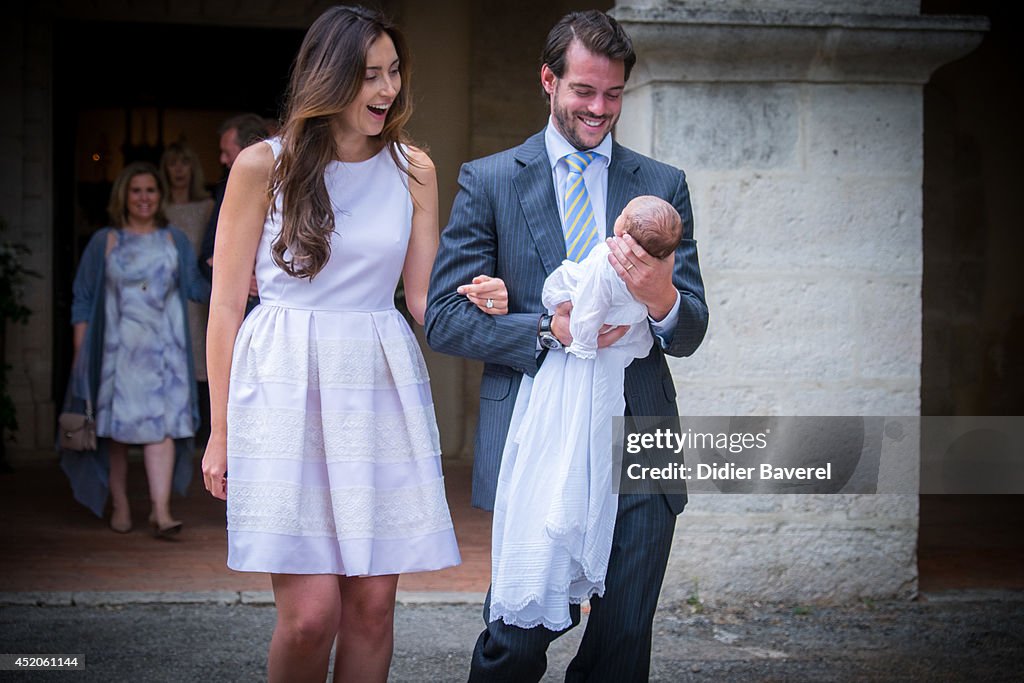 Christening Of Princess Amalia Of Luxembourg In Lorgues
