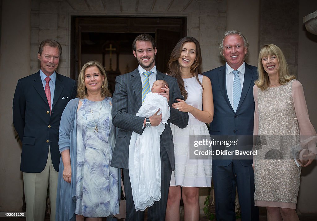 Christening Of Princess Amalia Of Luxembourg In Lorgues