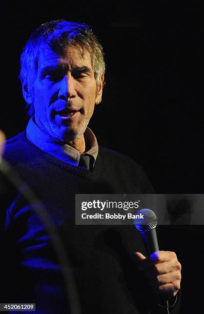 Radio DJ Mark Goodman hosts the Rick Springfield "Stripped Down" tour at City Winery on November 25, 2013 in New York City.