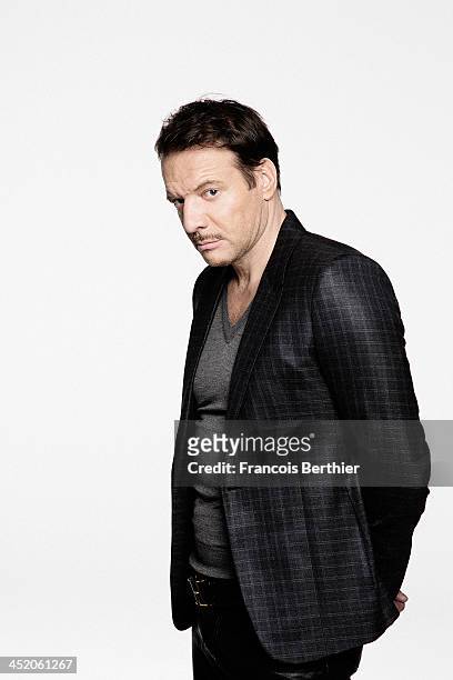 Actor Samuel Le Bihan is photographed for Self Assignment on October 28, 2013 in Paris, France.